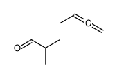 2-methylhepta-5,6-dienal Structure