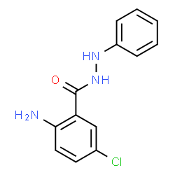2-Amino-5-chloro-N'-phenylbenzohydrazide structure
