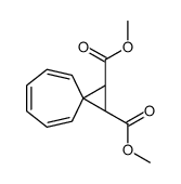dimethyl (1S,2S)-spiro[2.6]nona-4,6,8-triene-1,2-dicarboxylate结构式