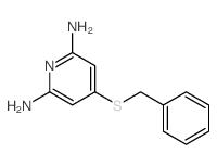 4-benzylsulfanylpyridine-2,6-diamine picture