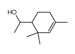 1-(2,2,4-trimethyl-cyclohex-3-enyl)-ethanol结构式