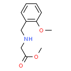 methyl 2-{[(2-methoxyphenyl)methyl]amino}acetate picture