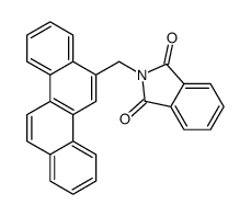 2-(chrysen-6-ylmethyl)isoindole-1,3-dione结构式