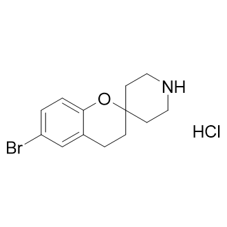 6-Bromospiro[chromane-2,4-piperidine] hydrochloride Structure