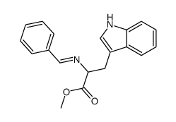 D,L-Tryptophan Methyl Ester, Benzaldimine structure