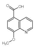8-Methoxyquinoline-5-carboxylic acid Structure