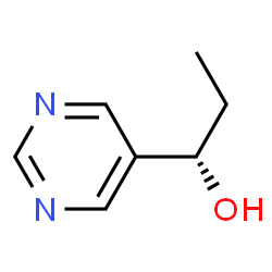 5-Pyrimidinemethanol, alpha-ethyl-, (S)- (9CI) Structure