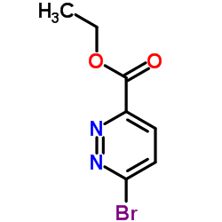 Ethyl 6-bromo-3-pyridazinecarboxylate Structure