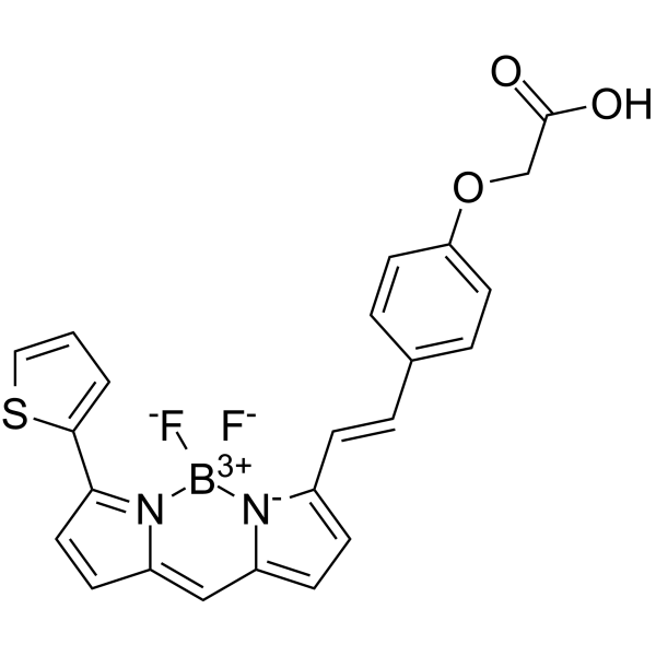 BDP 630/650 carboxylic acid Structure