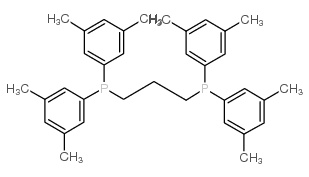 1,3-双[双(3,5-二甲基苯基)磷]丙烷结构式