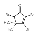 2,3,5-tribromo-4,4-dimethylcyclopent-2-en-1-one picture