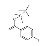 tert-butyl((1-(4-fluorophenyl)vinyl)oxy)dimethylsilane Structure