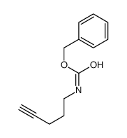 N-Z-4-pentyne-1-amine Structure