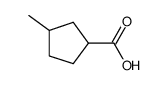Cyclopentanecarboxylic acid, 3-methyl- (7CI,8CI,9CI) structure
