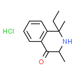 2-Ethylethcathinone (hydrochloride)结构式