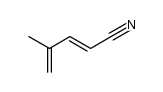 seqtrans-1-Cyan-3-methyl-butadien-(1,3) Structure