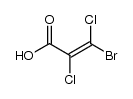 3-bromo-2,3-dichloropropenoic acid结构式