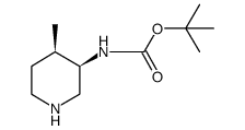 Tert-Butyl ((3R,4R)-4-Methylpiperidin-3-Yl)Carbamate picture
