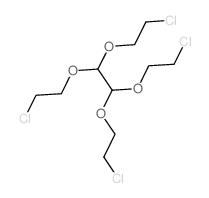 1,1,2,2-tetrakis(2-chloroethoxy)ethane Structure