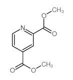 2,4-Pyridinedicarboxylicacid, 2,4-dimethyl ester structure
