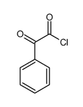 Benzeneacetyl chloride, alpha-oxo- (9CI)结构式