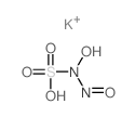 Sulfamic acid,N-hydroxy-N-nitroso-, potassium salt (1:2)结构式