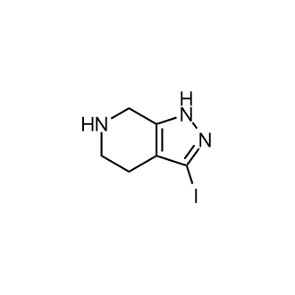 3-Iodo-4,5,6,7-tetrahydro-1H-pyrazolo[3,4-c]pyridine picture