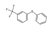 (3-trifluoromethyl-phenyl)-phenyl sulfide结构式