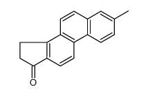 15,16-Dihydro-3-methylcyclopenta(a)phenanthren-17-one Structure