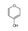 2H-Pyran-4-ol(8CI)结构式