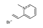 1-Methyl-2-vinylpyridinium bromide Structure