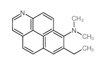 Benzenamine,2-ethyl-N,N-dimethyl-4-[2-(4-quinolinyl)ethenyl]- Structure