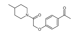 4'-[[2-(4-Methylpiperidino)-2-oxoethyl]oxy]acetophenone picture