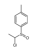 1-(1-chloroethylsulfinyl)-4-methylbenzene Structure