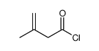3-Butenoyl chloride, 3-Methyl- Structure