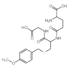 Glycine, L-g-glutamyl-S-[(4-methoxyphenyl)methyl]-L-cysteinyl-(9CI) picture