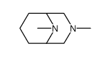 3,9-DIMETHYL-3,9-DIAZABICYCLO[3.3.1]NONANE结构式