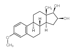 Estra-1,3,5(10)-triene-16,17-diol,3-methoxy-, (16β,17β)-结构式