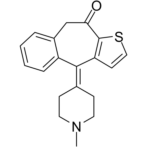 Ketotifen structure