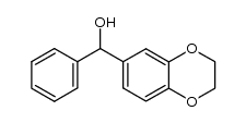 3,4-ethylenedioxyphenyl(phenyl)methanol Structure