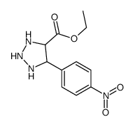 5-(4-Nitrophenyl)-1H-1,2,3-triazole-4-carboxylic acid ethyl ester结构式