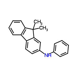 9,9-Dimethyl-N-phenyl-9H-fluoren-2-amine Structure