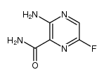 Pyrazinecarboxamide, 3-amino-6-fluoro- (9CI) structure