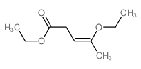 ethyl (Z)-4-ethoxypent-3-enoate Structure