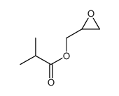oxiran-2-ylmethyl 2-methylpropanoate结构式