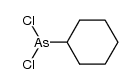 dichloro-cyclohexyl-arsine Structure