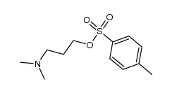p-toluenesulfonic acid 3-dimethylamino-n-propyl ester Structure