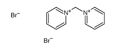 1-(pyridin-1-ium-1-ylmethyl)pyridin-1-ium,dibromide结构式