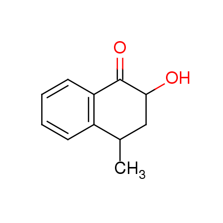 3,​4-​dihydro-​2-​hydroxy-​4-​methyl-1(2H)​-​Naphthalenone Structure