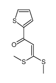 3,3-bis(methylsulfanyl)-1-thiophen-2-ylprop-2-en-1-one Structure